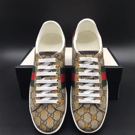 gucci ace supreme bees|gucci ace bee men.